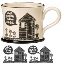 What Goes On In the Shed Mug